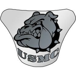 <span>USMC with Bulldog</span>