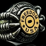 photo of 2nd Amendment Nation Stainless Steel Eagle Talon Ring item SSG000