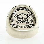 icon number four of Sterling Silver 2nd Amendment Nation Eagle Talon Ring item BECR-7